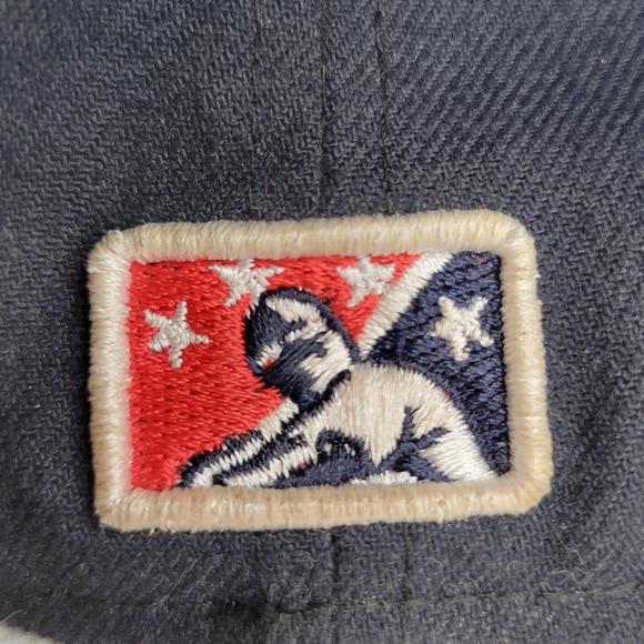 New Era 59FIFTY Toledo Mudhens MiLB Baseball Cap Fitted Hat Triple-A✨️sz 7 - Picture 6 of 16